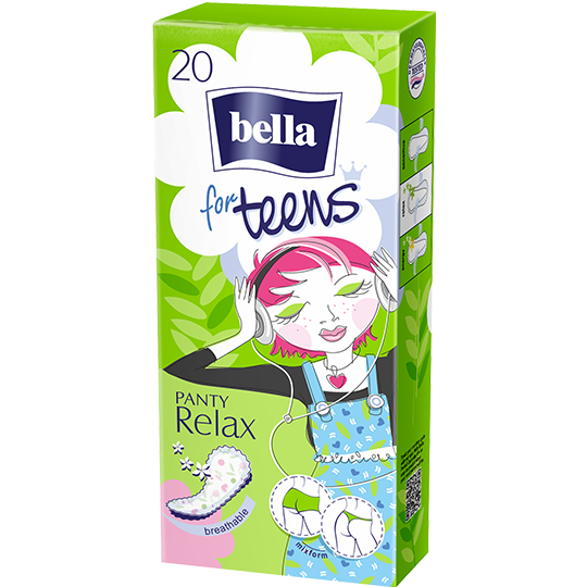 Щоденні прокладки Bella for Teens Relax