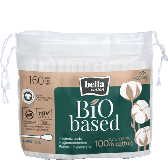 BELLA BIO BASED COTTON BUDS
