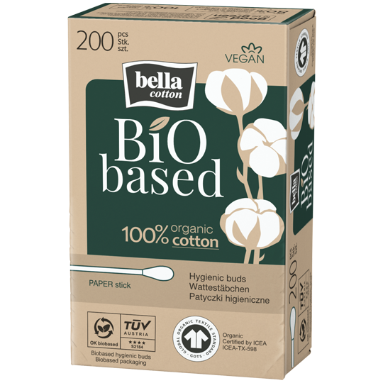 BELLA BIO BASED COTTON BUDS
