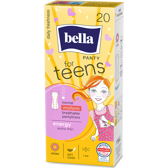 Щоденні прокладки Bella for Teens Energy