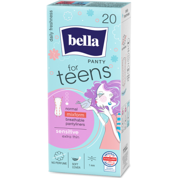 Щоденні прокладки Bella for Teens Sensitive