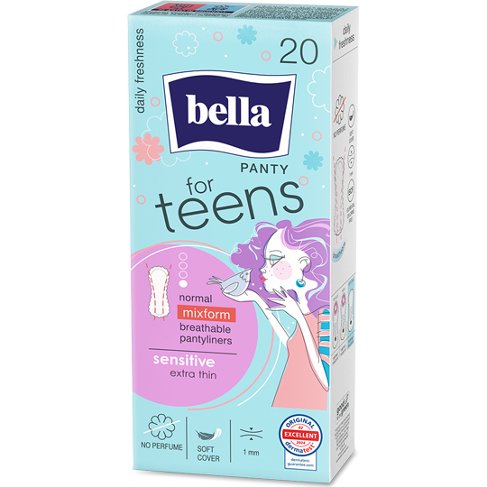 Щоденні прокладки Bella for Teens Sensitive