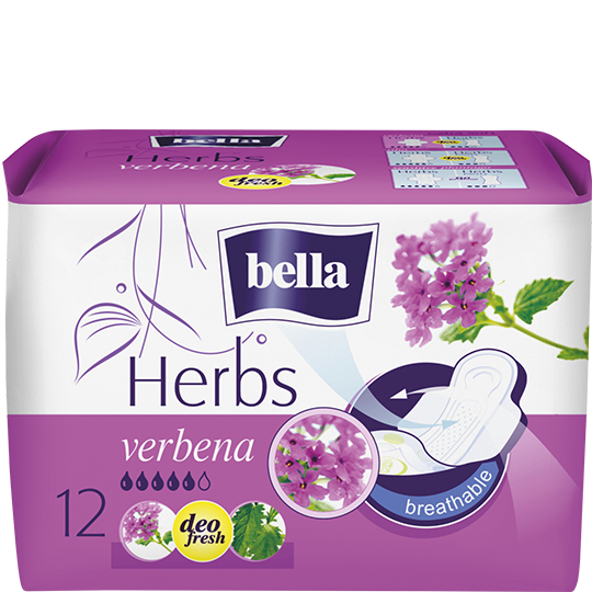 Гігієнічні прокладки Bella Herbs з вербеною