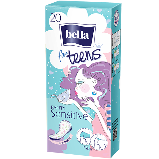 Щоденні прокладки Bella for Teens Sensitive